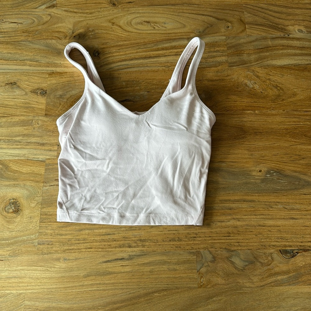 Light pink Lululemon align tank size 2